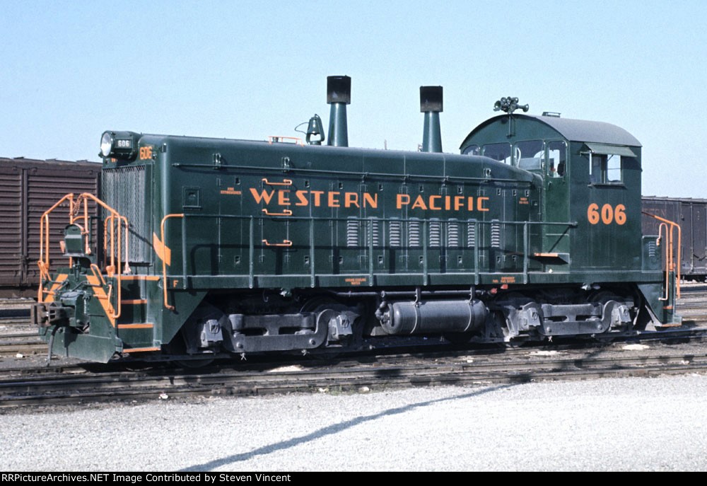 Western Pacific SW9 WP #606